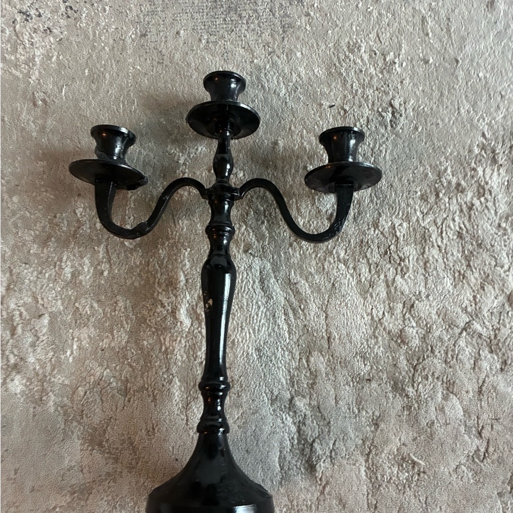 Elegant Black Candelabra